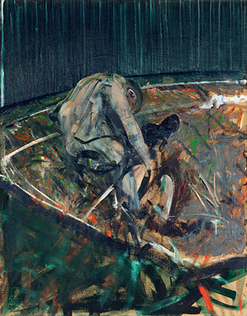 Figures in a Landscape | Francis Bacon